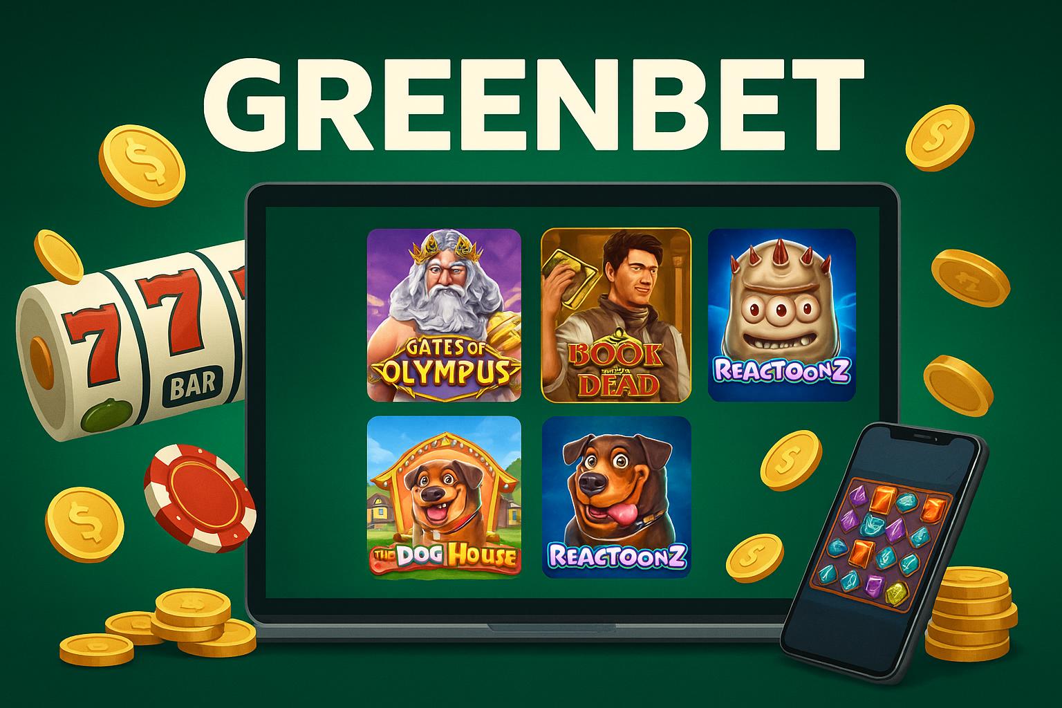 Jogos de Slot no Casino Online GREENBET  