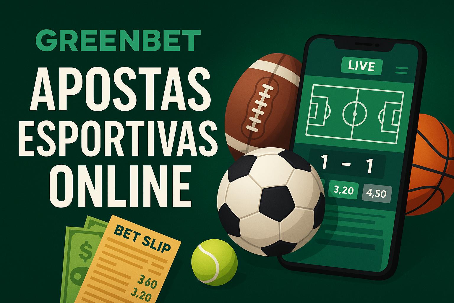 Apostas esportivas no cassino online GREENBET  